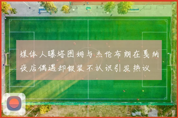媒体人曝塔图姆与杰伦布朗在戛纳夜店偶遇却假装不认识引发热议
